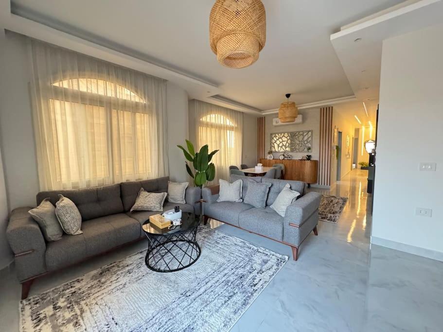 Luxury 3Br Apartment West Somid, Giza 6th of October City ภายนอก รูปภาพ